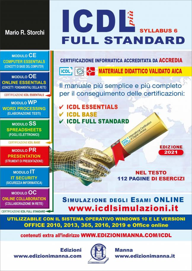 ICDL più Full Standard 2021 - Copertina