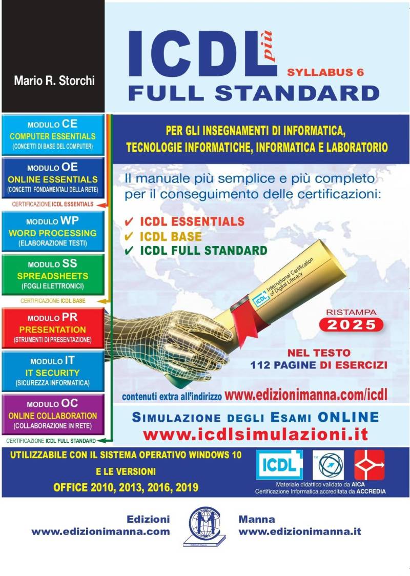 ICDL più Full Standard. Ristampa 2025